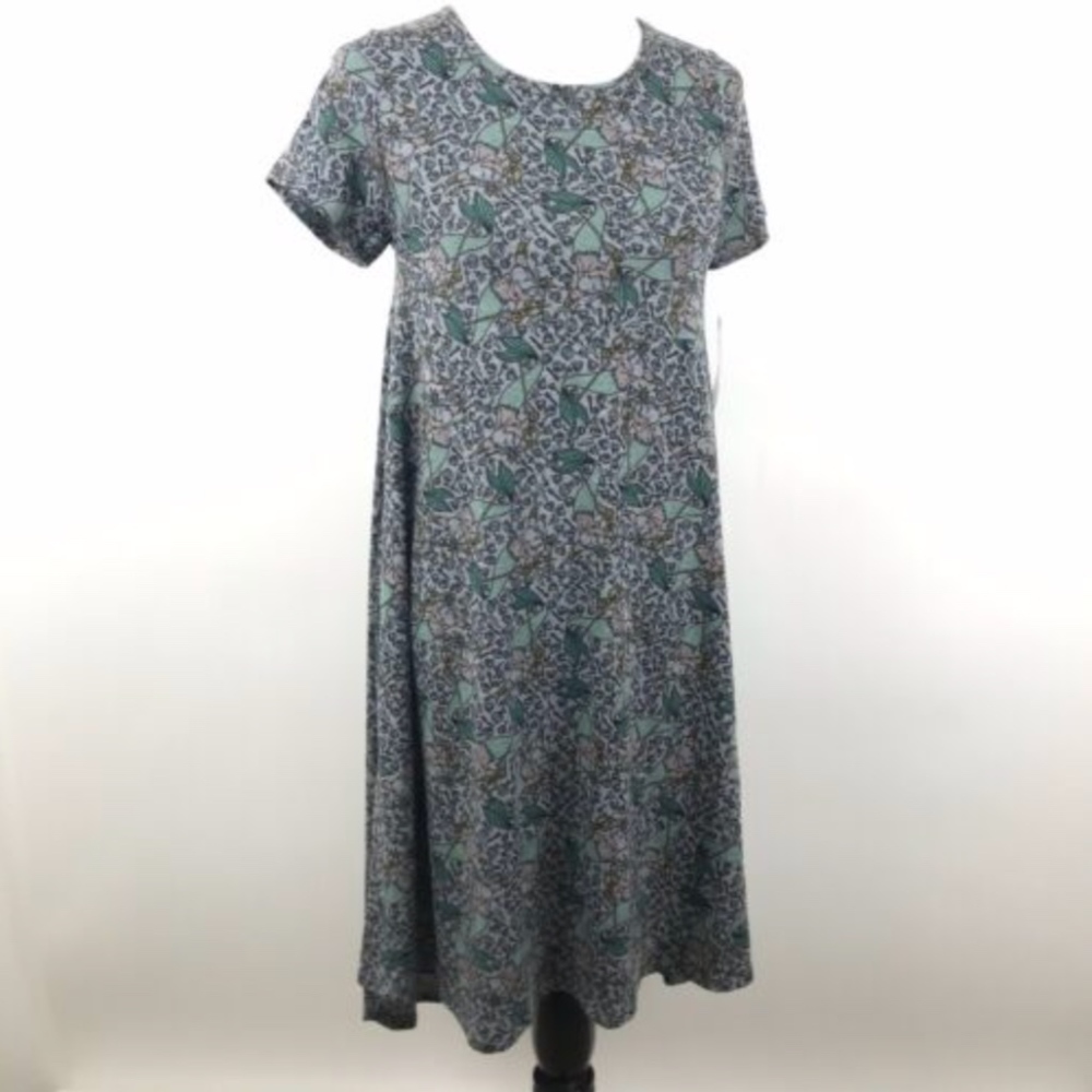 LuLaRoe Carly Little Mermaid King Tritan Dress